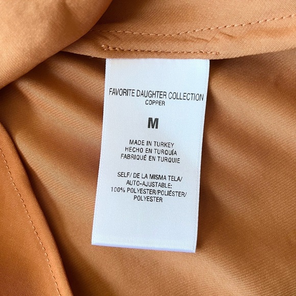 Favorite Daughter Top Women’s Medium The Envy Tank in Copper - Picture 8 of 11